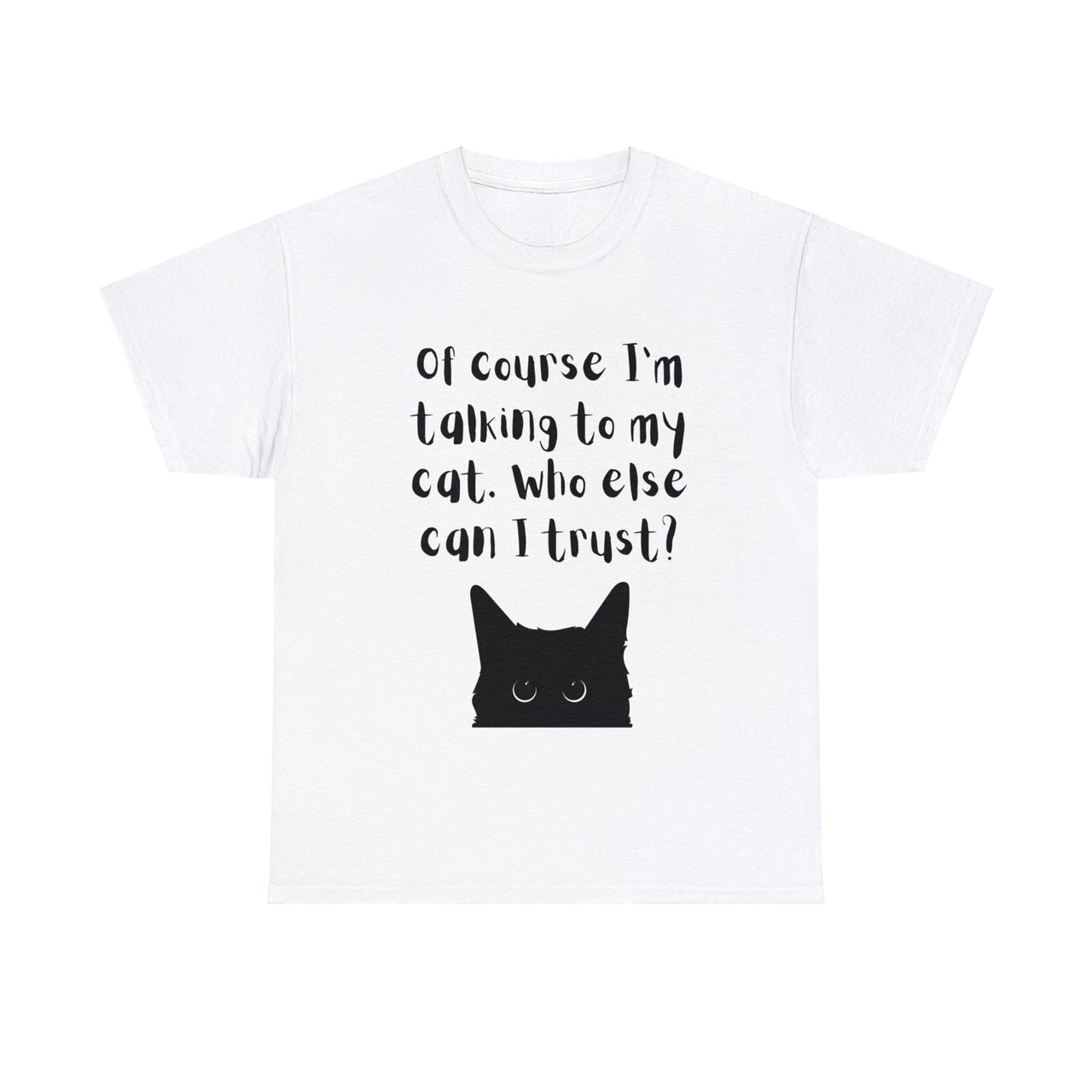 Of Course I'm Talking To My Cat  🐈‍⬛ T-Shirt