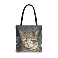 Thumbnail for Princess Cat in Vintage 1920s Style One Tote Bag