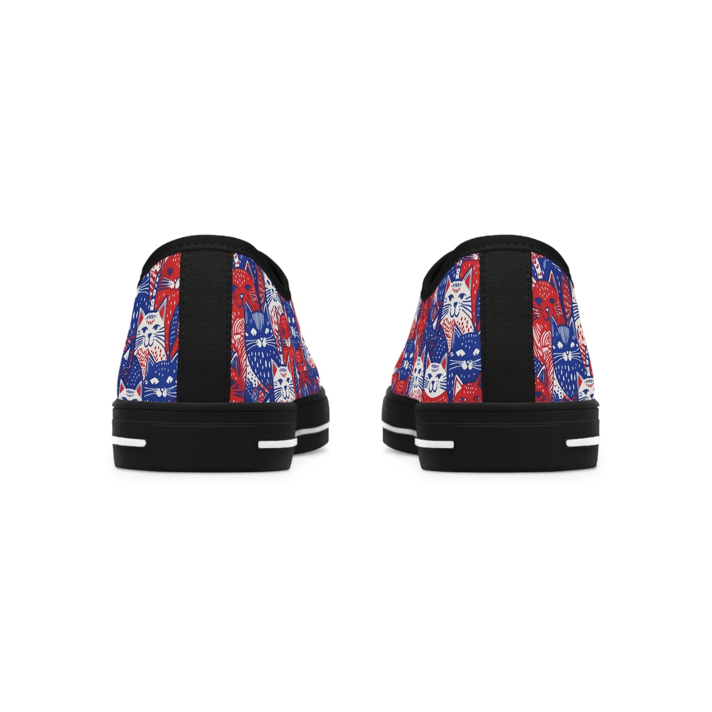 Patriotic Cats Sneakers for Women