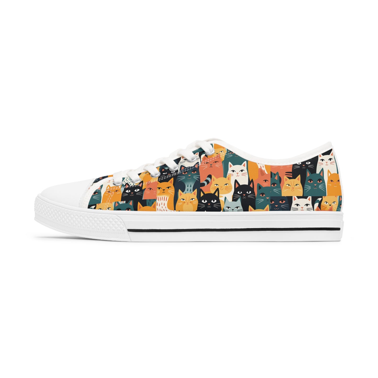 Cat Pattern Sneakers