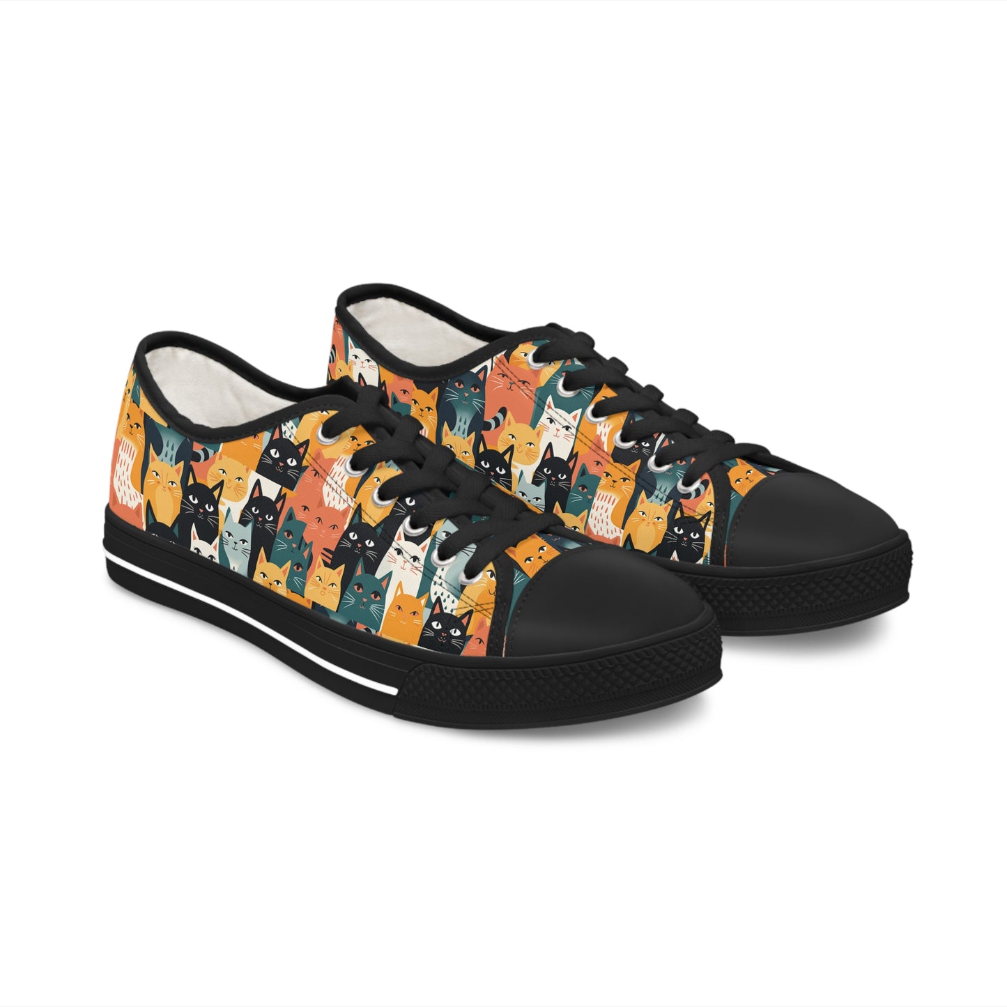 Cat Pattern Sneakers