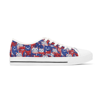 Patriotic Cats Sneakers