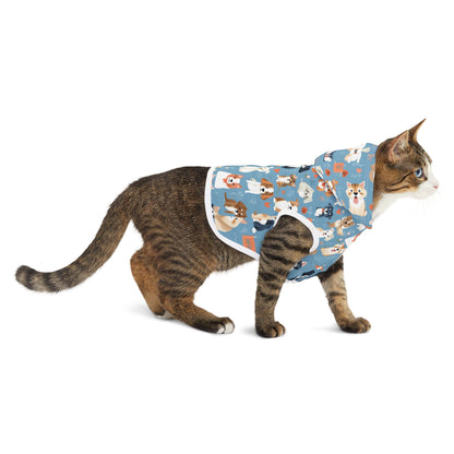 Playful Print Pet Hoodie
