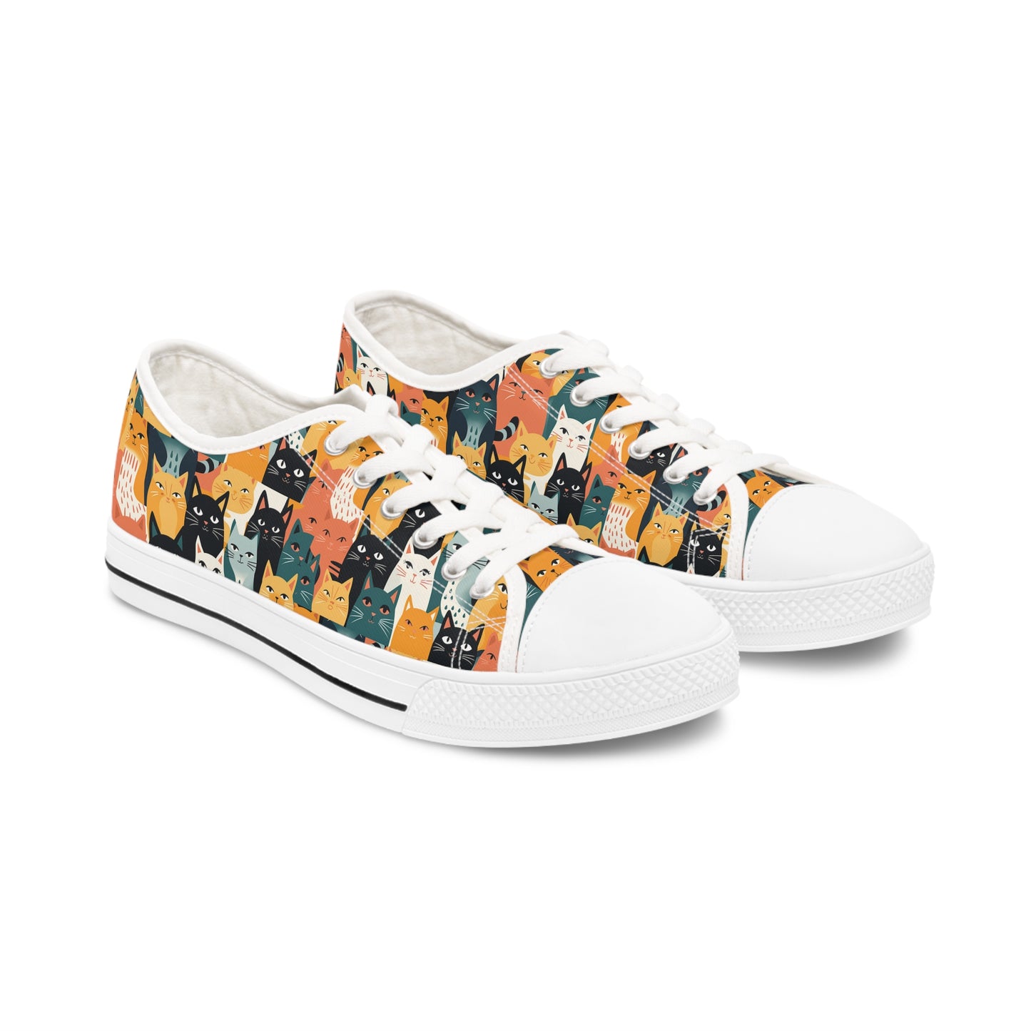 Cat Pattern Sneakers