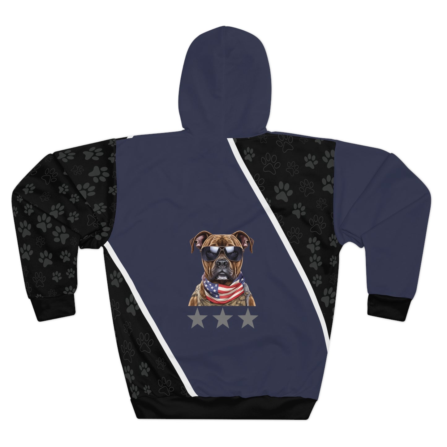 Military Bomb Sniffing Dog Hoodie