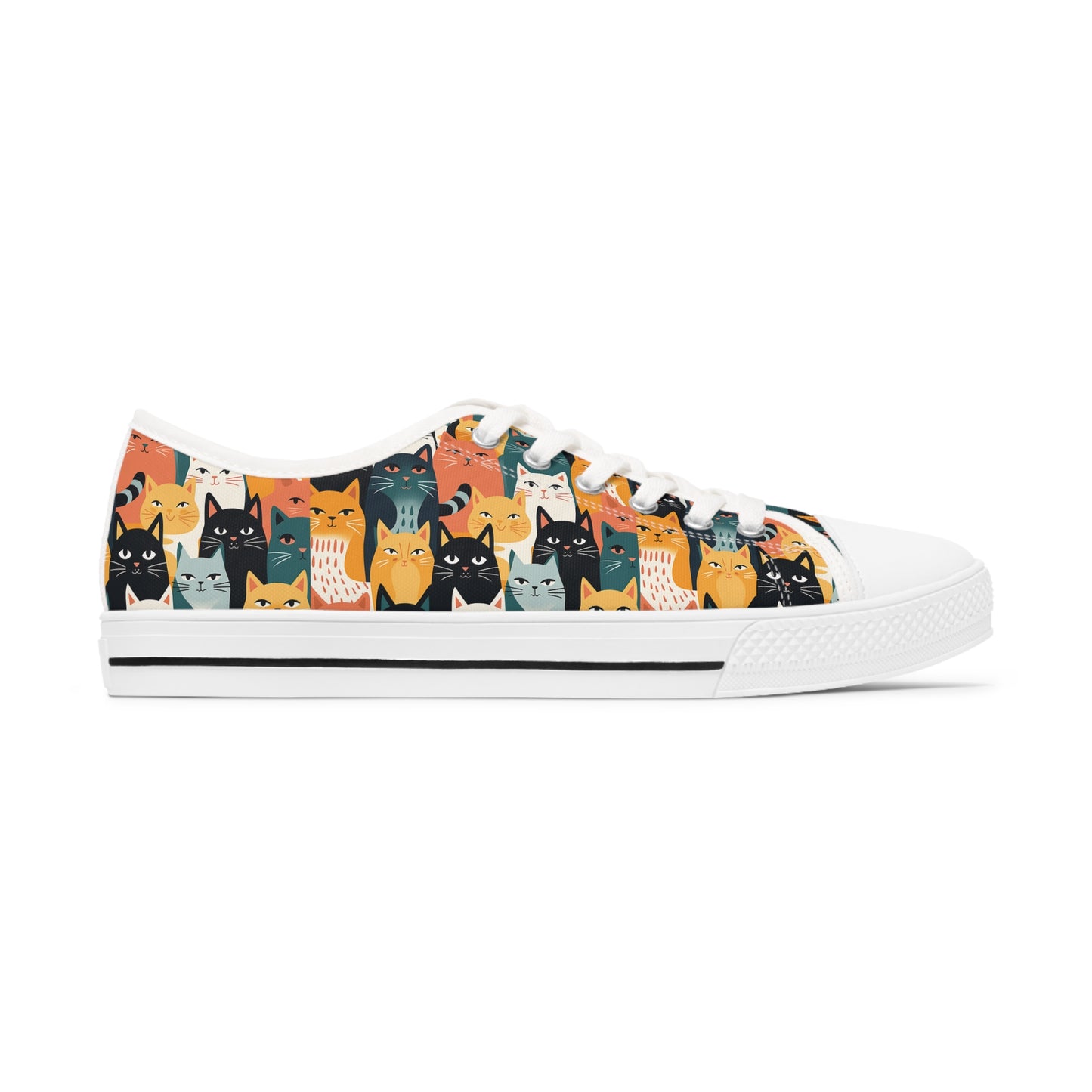 Cat Pattern Sneakers