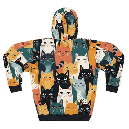 Cozy Cat Lover Hoodie