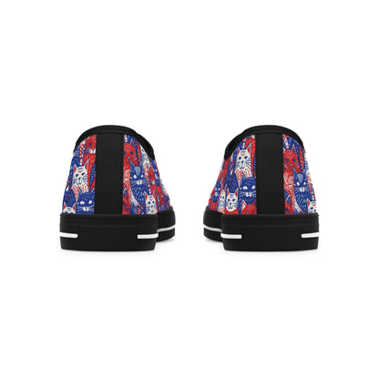 Patriotic Cats Sneakers