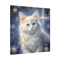 Thumbnail for Cosmic Cat Canvas Art-2