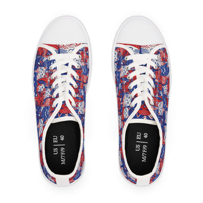 Patriotic Cats Sneakers