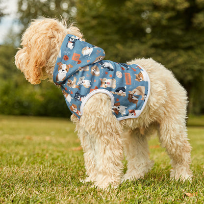 Playful Print Pet Hoodie