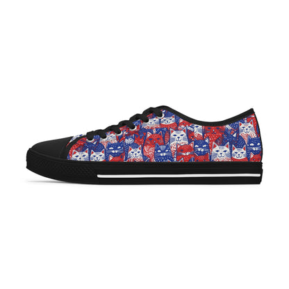 Patriotic Cats Sneakers