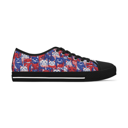 Patriotic Cats Sneakers