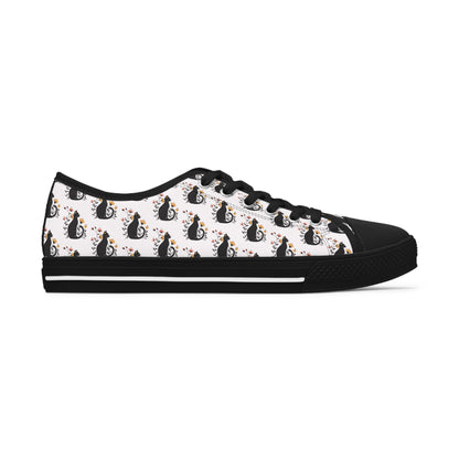 Cat & Flowers Sneakers