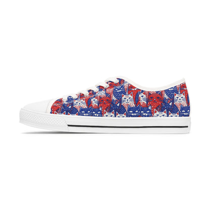 Patriotic Cats Sneakers