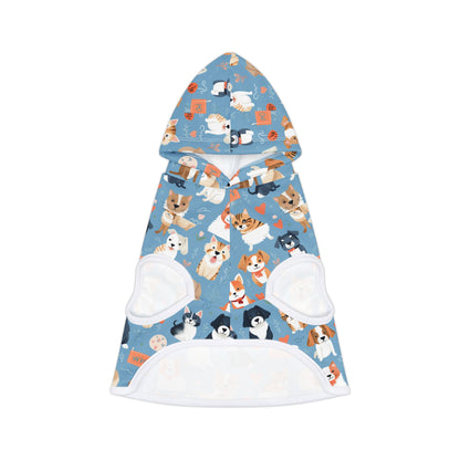 Playful Print Pet Hoodie