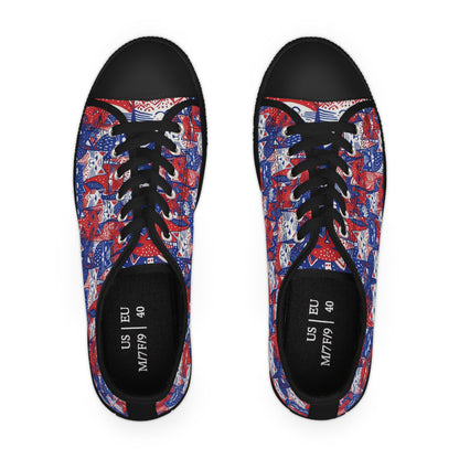 Patriotic Cats Sneakers