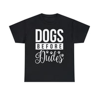 Thumbnail for Dogs Before Dudes 🐶 Unisex T-Shirt