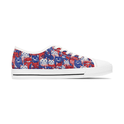 Patriotic Cats Sneakers