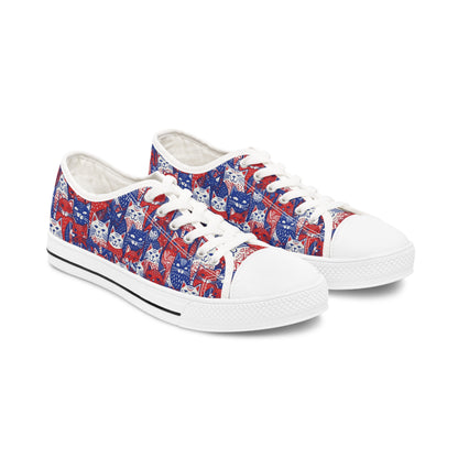 Patriotic Cats Sneakers