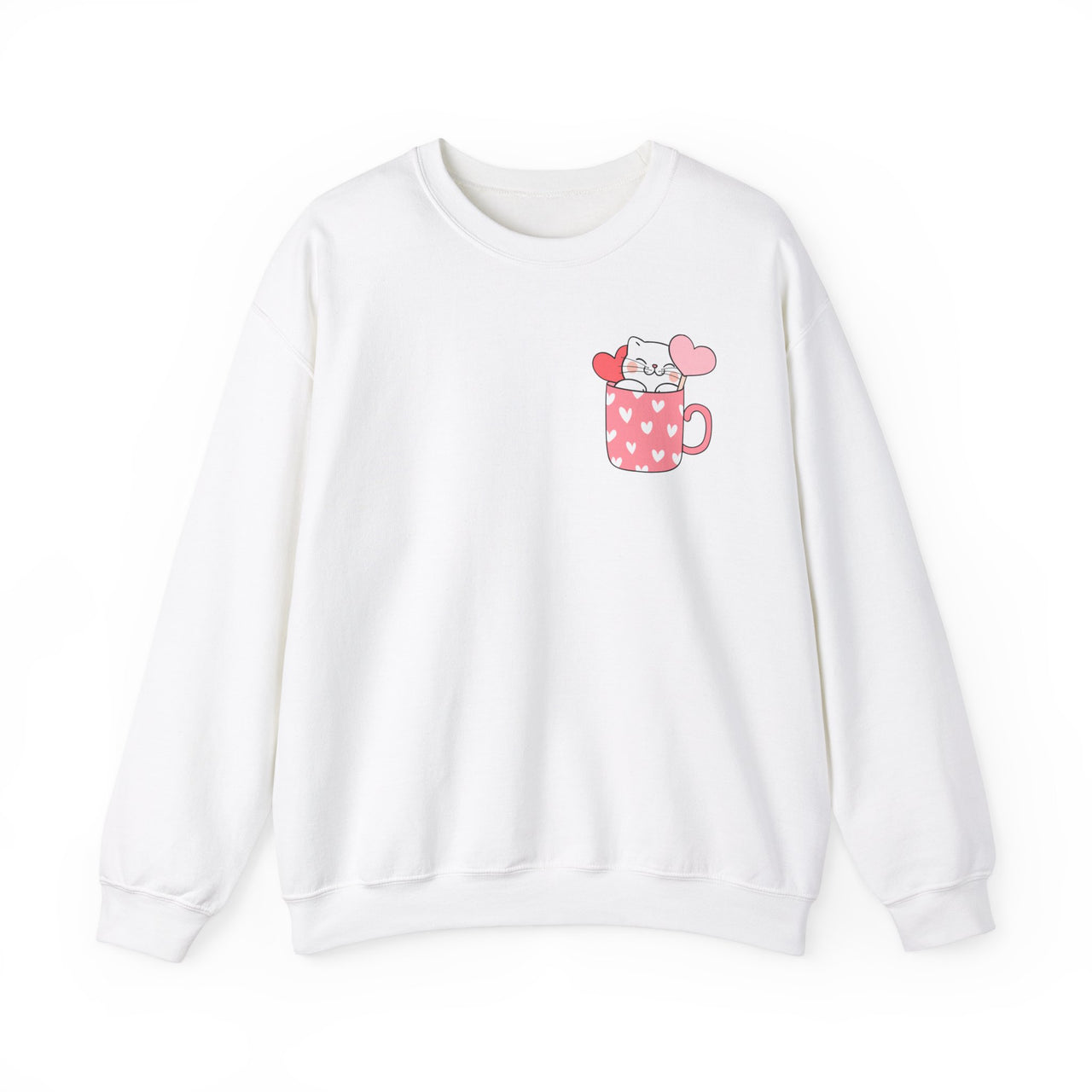 Sweet Kitten In A Cup ❤️ Unisex Sweatshirt