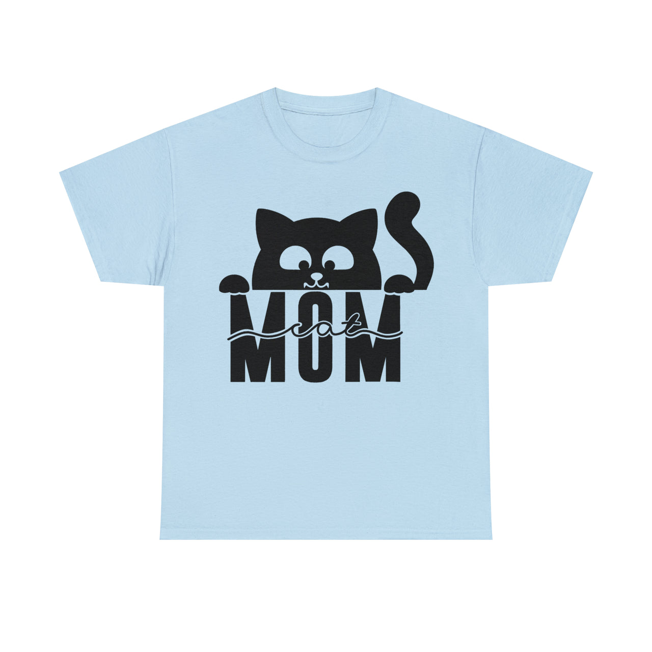 Cat Mom ❣️ Unisex Cotton Tee