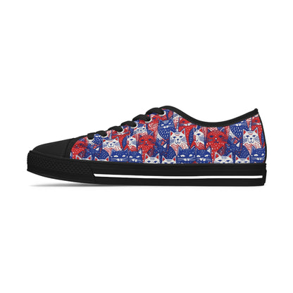 Patriotic Cats Sneakers