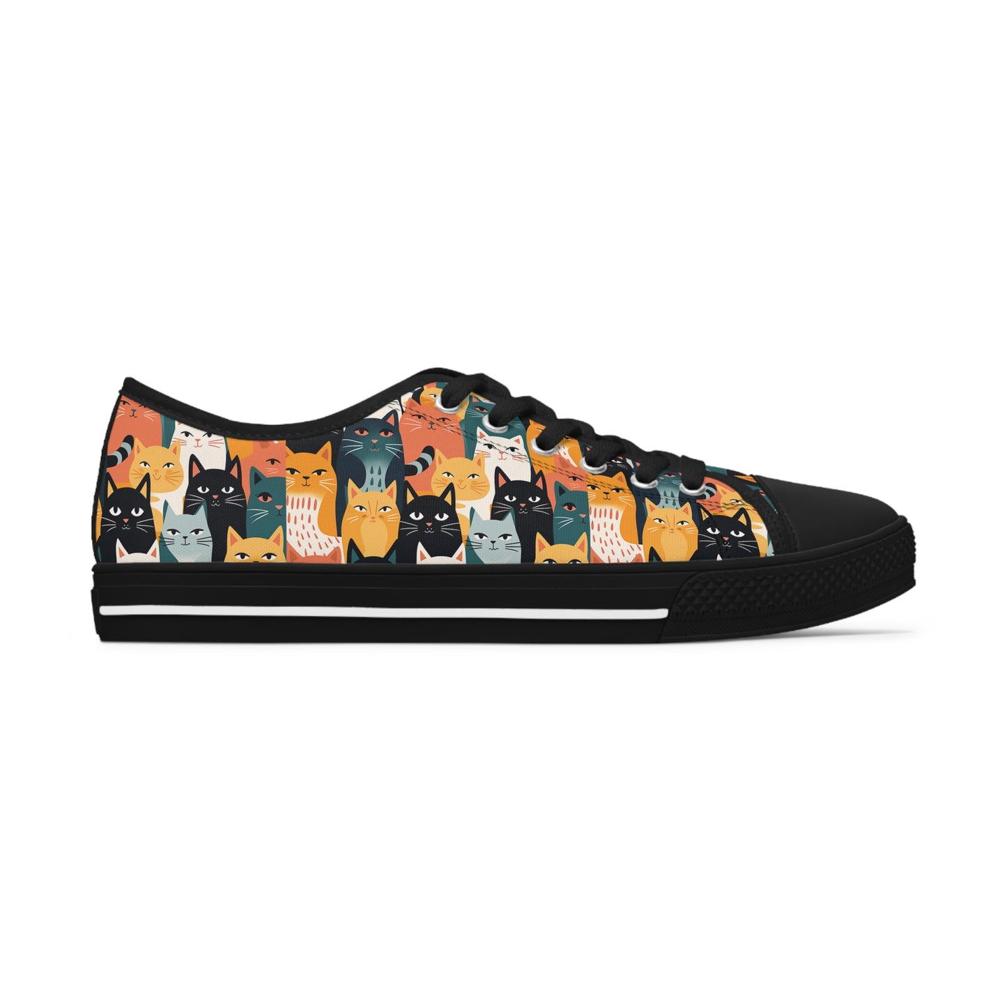 Cat Pattern Sneakers