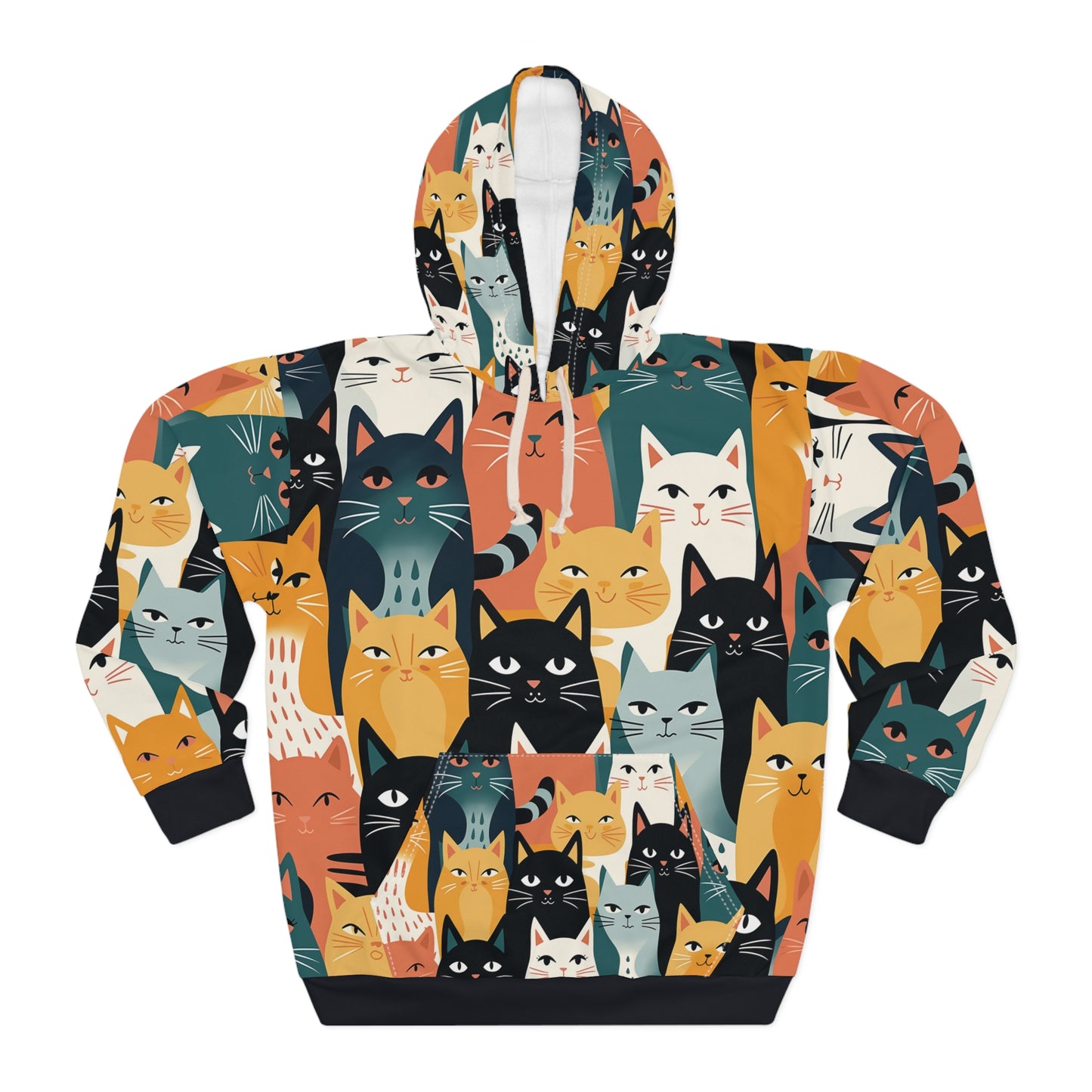 Cozy Cat Lover Hoodie