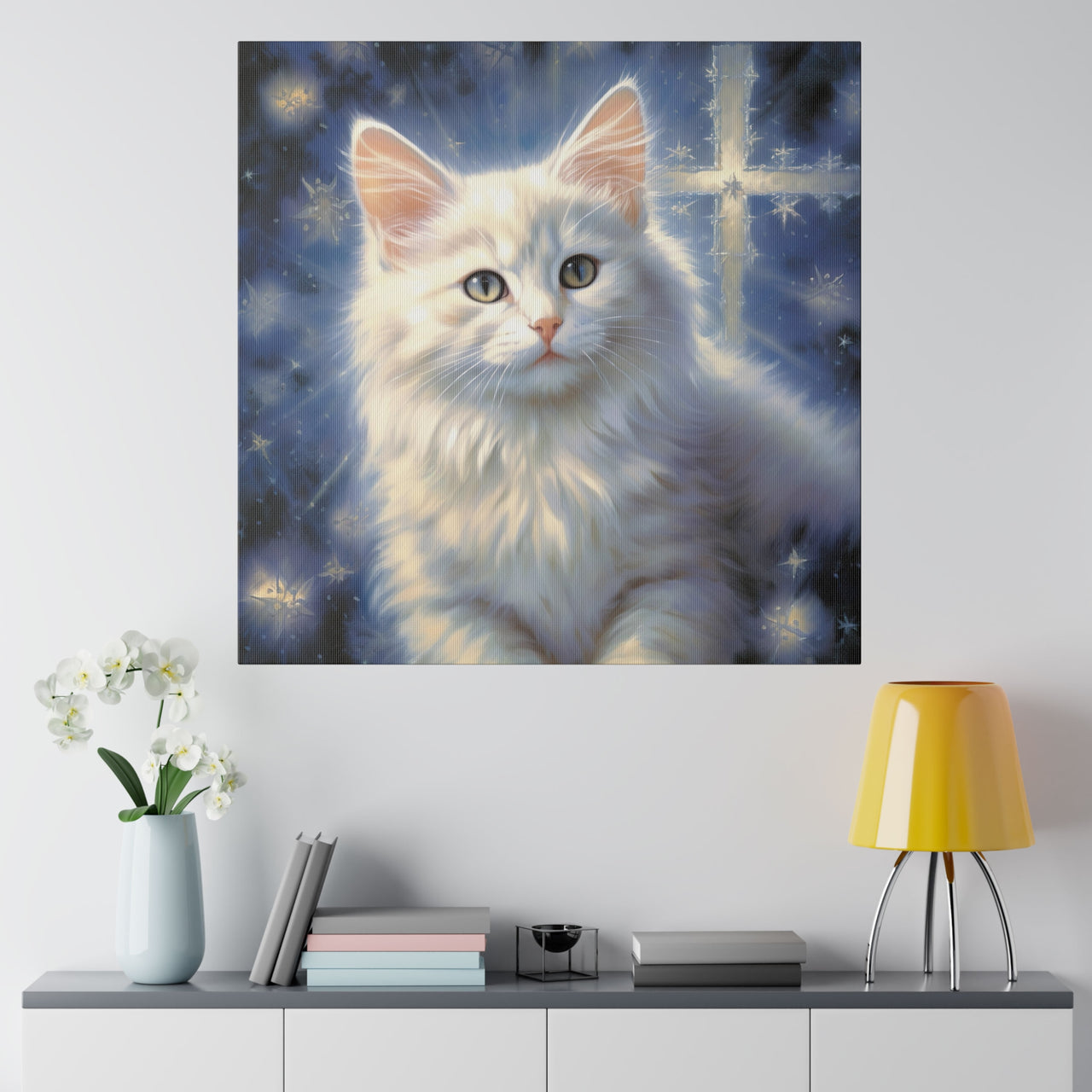 Cosmic Cat Canvas Art-3