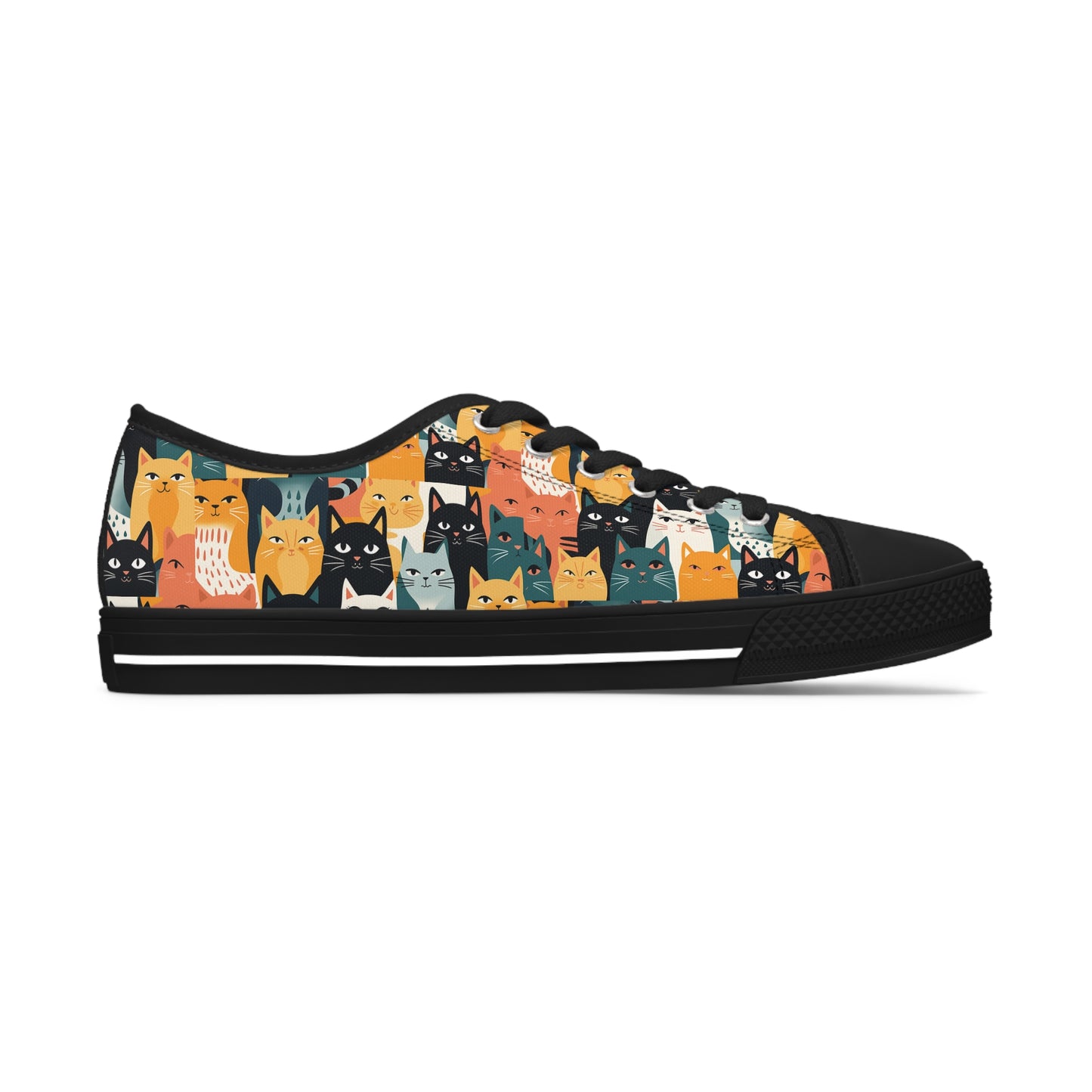 Cat Pattern Sneakers