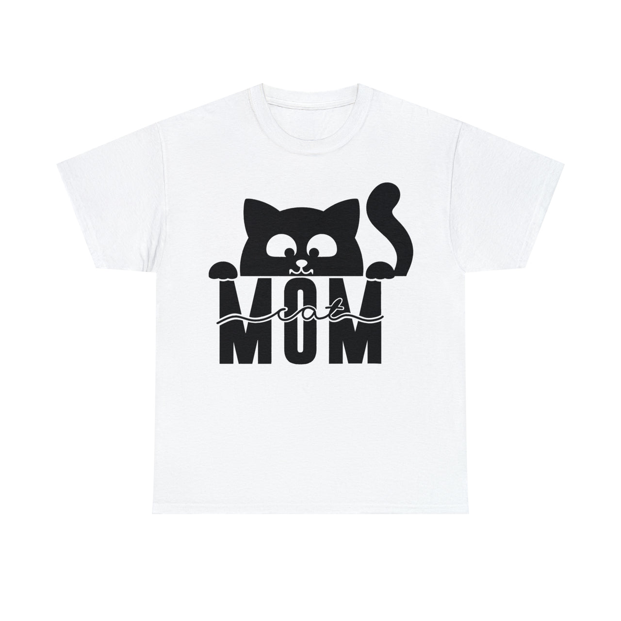 Cat Mom ❣️ Unisex Cotton Tee