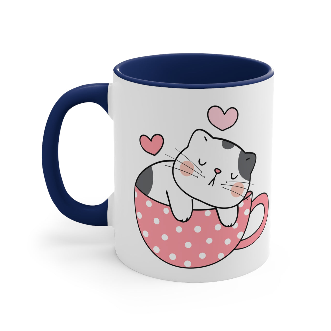 Adorable Kitty Napping in a Cute Coffee Mug 😸💤 11oz