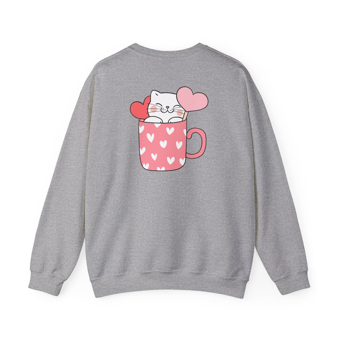 Sweet Kitten In A Cup ❤️ Unisex Sweatshirt