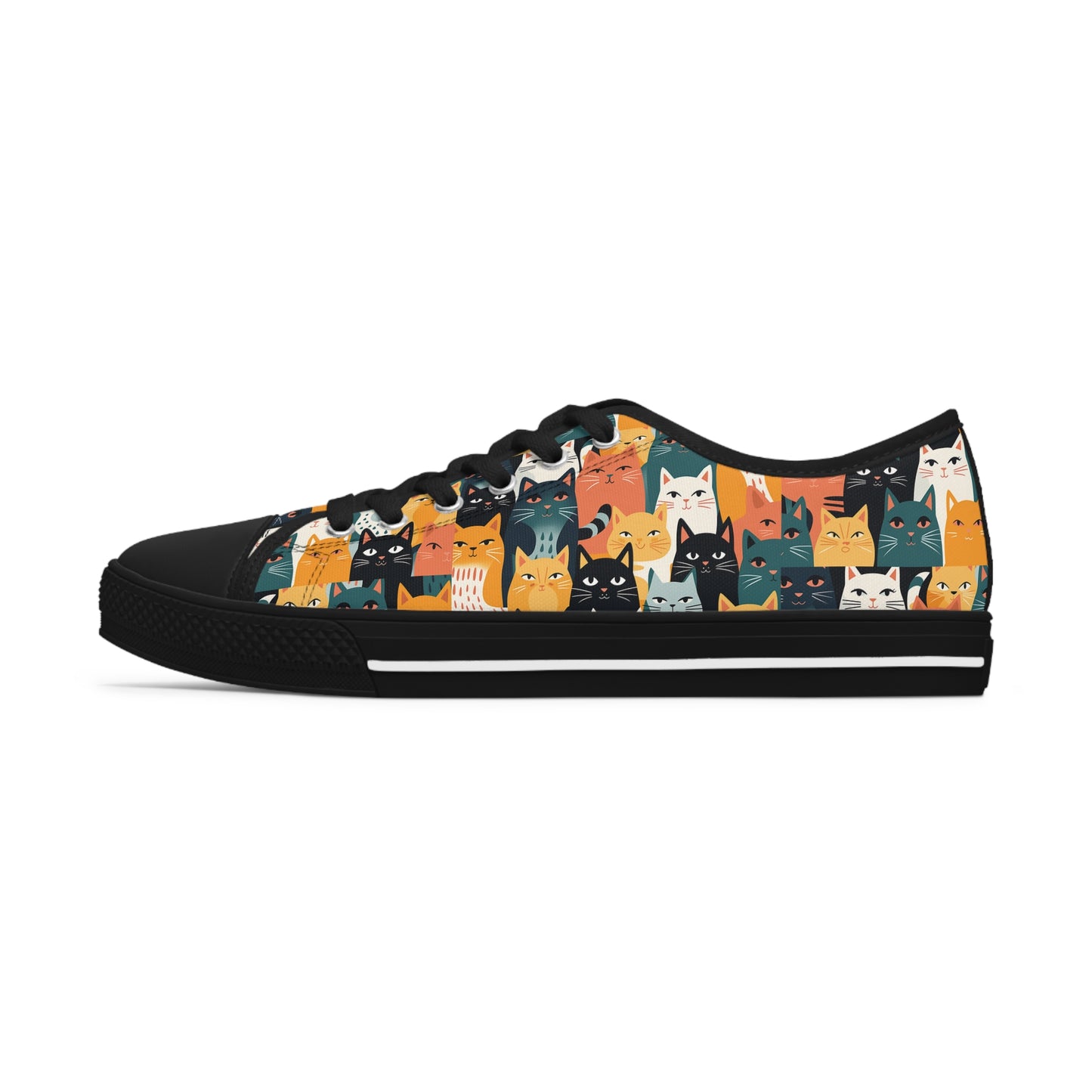 Cat Pattern Sneakers