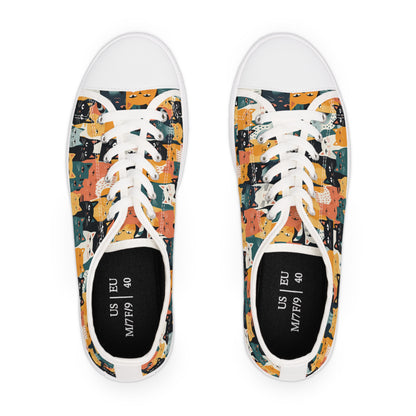 Cat Pattern Sneakers